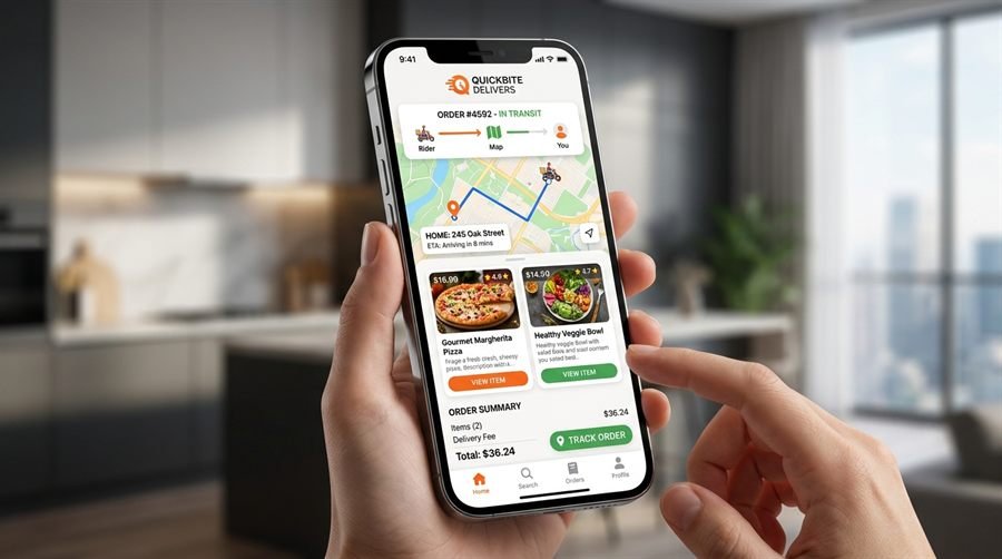 Foodie Express Delivery App